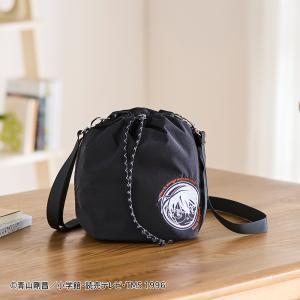 ショルダーバッグ 巾着バッグ バッグ カバン かばん 名探偵コナン キャラクター ファッション雑貨 軽量 ナイロン素材 シンプル おしゃれ