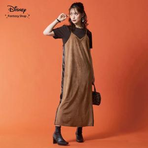 ワンピース キャミソールワンピース レディース キャミワンピ レディースワンピース ディズニー Disney キャラクター ライオン・キング スカー おしゃれ