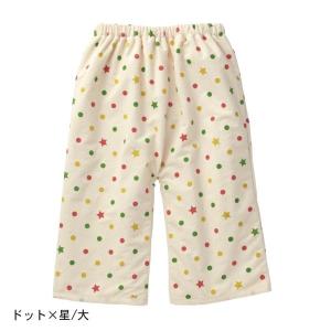 おねしょズボン おねしょ ケット 対策 お昼寝 旅行 お泊り 綿混 洗える トイトレ トイレトレーニング こども 子供 男の子 ドット×星 小 大