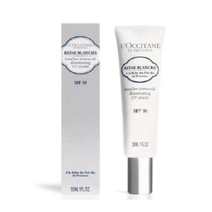 化粧品 ロクシタン L'OCCITANE レーヌブランシュ ブライトUVシールド SPF50／PA＋＋＋＋ カラー