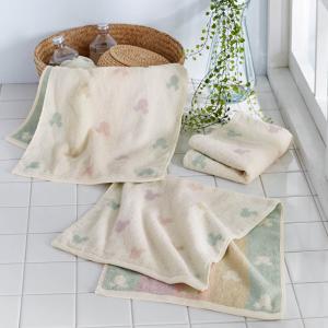 ディズニー まいにちタオル同色セット「ミッキーモチーフ」 マルチ フェイスタオル同色3枚セット