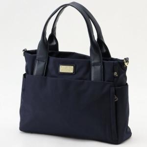 バッグ カバン 鞄 レディース Ａ４対応トートバッグ カラー 「ネイビー」の商品画像