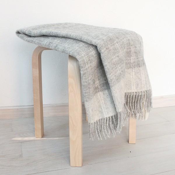 北欧雑貨 ブランケット ひざ掛け シルケボー ホーンホルム シャディグレー 00-1021-0150...
