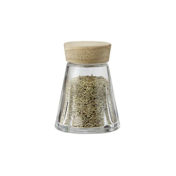 保存容器 ガラス  ローゼンダール社 コペンハーゲン グランクリュ スパイスジャー オーク 125m...