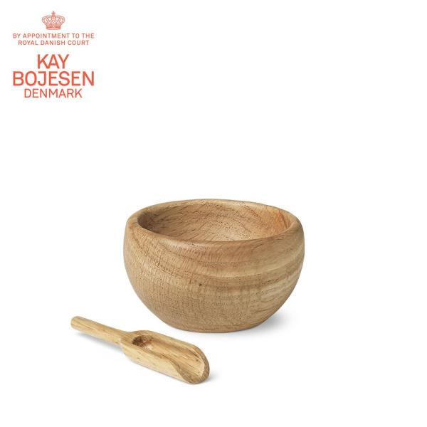 カイボイスン MENAGERI メナジェリ ソルトセラー スプーン付き   塩入れ 木製 カイ・ボイ...