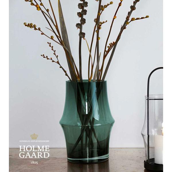 花瓶  ホルムガード ARC アーク ベース ダークグリーン H21cm 4340260  フラワー...