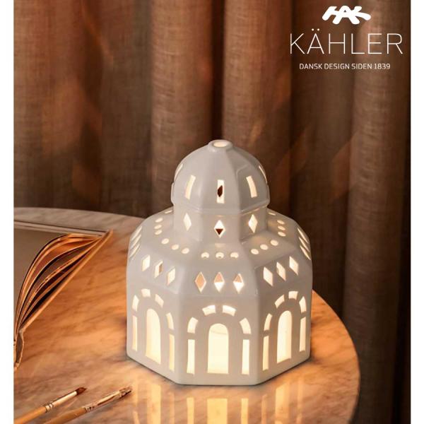 キャンドルホルダー  Kahler ケーラー URBANIA アーバニア チボリ グラスホール H1...