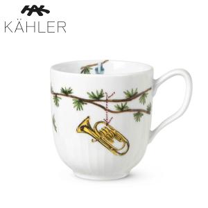 マグカップ 限定 Kahler ケーラー ハンマースホイ クリスマス マグ  H10.5cm 磁器 カップ 693217 Christmas 2022Kahler｜bellemessage