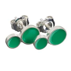 ピアス 磁器 アクセサリー 北欧 シェアニング COLOURING カラーリング ピンピアス ダブル...