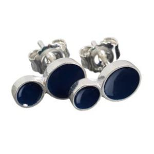 ピアス 磁器 アクセサリー 北欧 シェアニング COLOURING カラーリング ピンピアス ダブル...