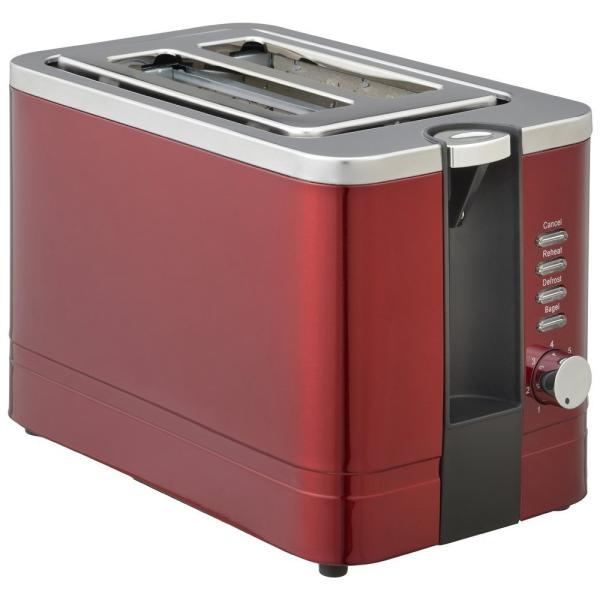 ポップアップトースター DBK DKT081WRA トースター ドイツ ワインレッド