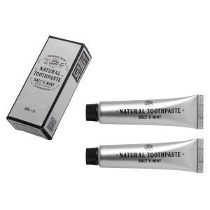 歯磨き粉 go well ゴーウェル ナチュラルトゥースペースト ソルト&amp;ミント 20g x 2  ...