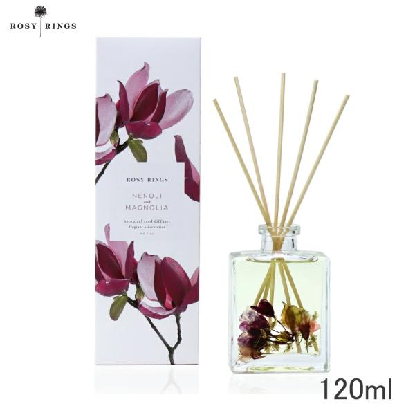 Rosy Rings ロ―ジ―リングス ボタニカル リードディフューザー プティ ネロリ&amp;マグノリア...