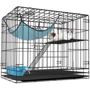 アイリスオーヤマ スリムキャットケージ（2段タイプ）/PSCC-752