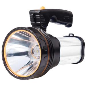 LEDライト USB充電式 ハンディタイプLEDトーチ 超高輝度 CREE T6ライトボール内装 9000mAh電池容量 野外サーチライ｜belleperle