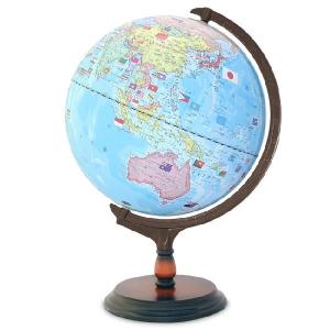 レイメイ　国旗付地球儀　球径３０ｃｍ　ＯＹＶ３０１
