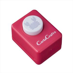 クラフトパンチ スモールサイズ【CP-1 カニ】カーラクラフト スモールサイズクラフトパンチ 型抜きパンチ かに 蟹 Crab カール事務機 CARL