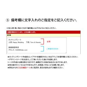 文字入れ 名入れ 指定 #カッティングシート【...の詳細画像4