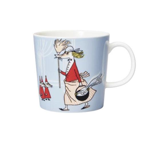 アラビア　ムーミンシリーズ　マグ　『フィリフヨンカ』　グレー