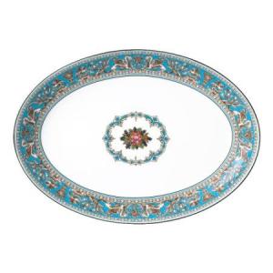 新品⭐︎ウエッジウッド　フロレンティーン ターコイズ オクタゴナルディッシュ L WEDGWOOD ウェッジウッド フロレンティーンターコイズ