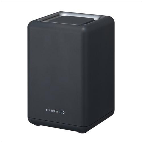 クレベリンLED搭載　除菌・消臭器　スクエア　ブラック　CLGU-062（BK)