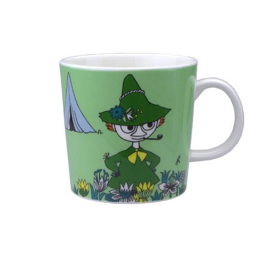 アラビア　ムーミンシリーズ　マグ　『スナフキン』　グリーン