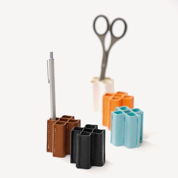 equalto　Wavy　ウェーヴィー ペンスタンド  革製ペン立て  アッシュコンセプト おしゃれ...