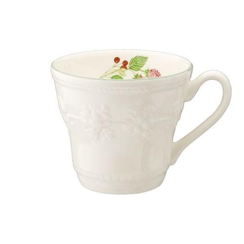 ウェッジウッド  クイーンズウエア　フェスティビティ ラズベリー　マグカップ / おしゃれ　ブランド