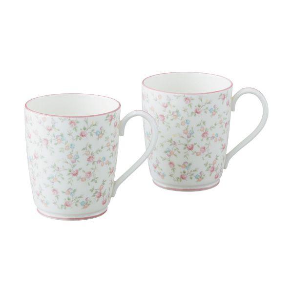 ノリタケ　キューティーローズ　マグカップ　ペアギフトセット