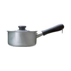 柳宗理 ステンレスアルミ3層鋼 IH片手鍋 18cm つや消し ふた付き 日本