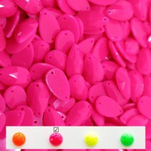 ネオンカラー アクリルビジュー 樹脂ビジュー ...の詳細画像1