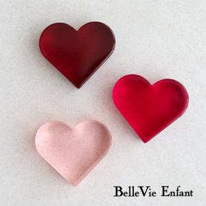 ベルビーアンファンLumiere Petit Coeur アクリルハート（日本製） アクリル積み木 バレンタイン 積み木 おもちゃ 知育玩具 女の子 男の子 インテリア 雑貨