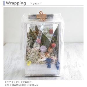 ドライフラワー ナチュラルフレーム スクエア ...の詳細画像2