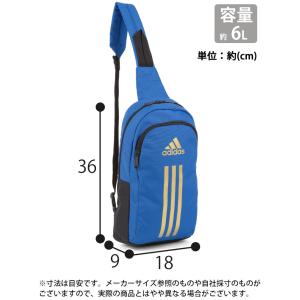 アディダス adidas ボディバッグ メンズ...の詳細画像4