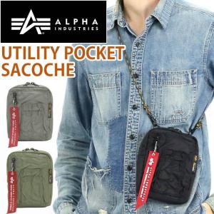 メンズ ショルダーバッグ アルファ インダストリーズ ALPHA INDUSTRIES 斜め掛けバッグ ミニショルダー ショルダー ポーチ バッグ かばん 丈夫｜bellezza