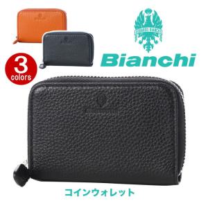 Bianchi 財布 ビアンキ 小銭入れ コインケース ブランド 本革 牛革 レザー ウォレット カードポケット メンズ｜bellezza