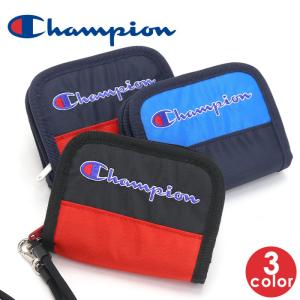 財布 チャンピオン Champion 二つ折り財布 メンズ 男 男の子 男性 小銭 ファスナー ウォレット 札入れ カード入れ｜バッグ&リュックの通販Bellezza