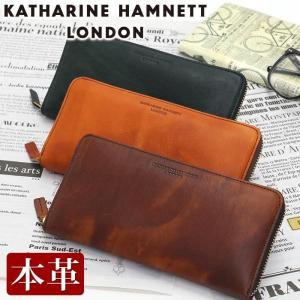 KATHARINE HAMNETT（キャサリンハムネット） 長財布 メンズ レディース 