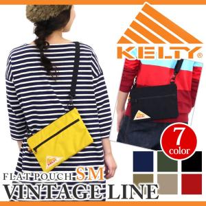 サコッシュ ケルティ KELTY VINTAGE FLAT POUCH SM ヴィンテージ レディース メンズ ブランド ショルダーバッグ 男性 女性 男女兼用