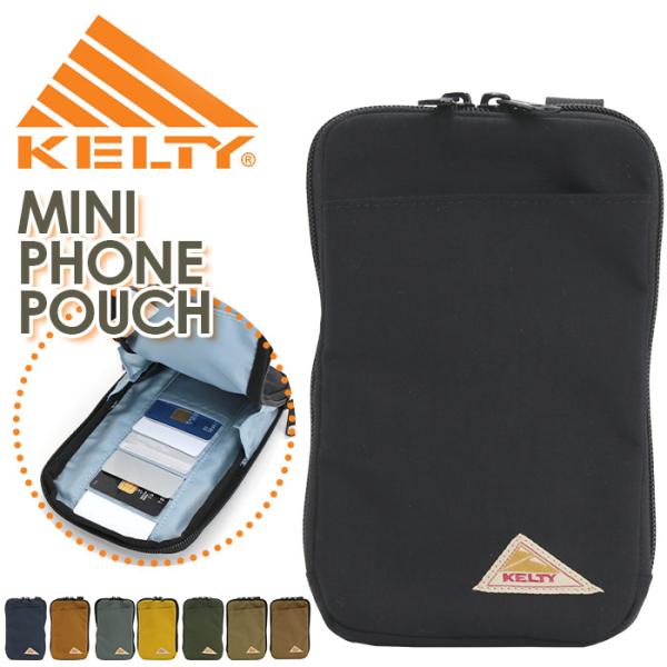 ケルティ KELTY MINI PHONE POUCH ミニフォンポーチ ショルダーバッグ 正規品 ...