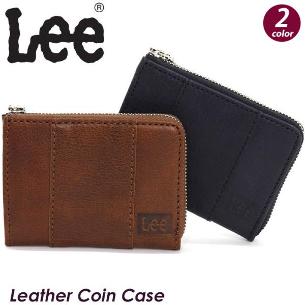 小銭入れ 財布 Lee リー cross コインケース 本革 レザー ファスナー ウォレット メンズ...