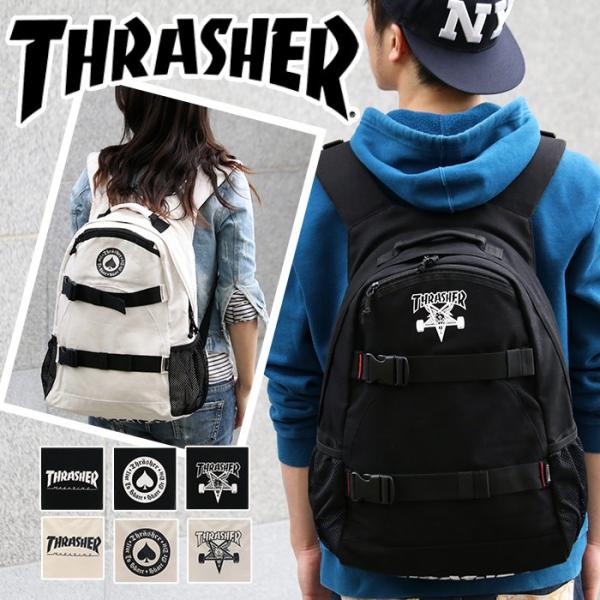 リュックサック THRASHER スラッシャー リュックサック デイパック バックパック ボード対応...