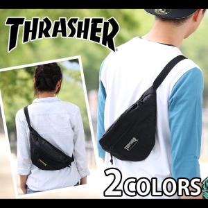 THRASHER ボディバッグ スラッシャー ボディーバッグ ボディ ウエストバッグ レディース メンズ ブランド 送料無料｜bellezza