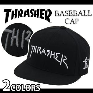 キャップ THRASHER スラッシャー ストリートキャップ ベースボールキャップ マークゴンザレス ゴンズ レディース メンズ ブランド 送料無料｜bellezza