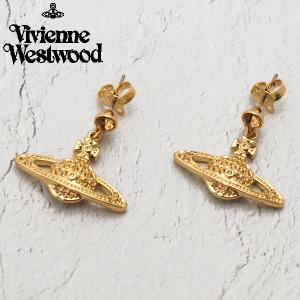 ヴィヴィアンウエストウッド Vivienne Westwood ミニバスレリーフ ドロップ ピアス ゴールド レディース 両耳用（2個セット）PIERCE 62020025-R121｜bellmart