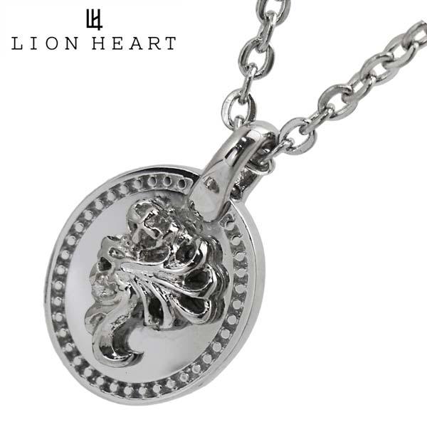ライオンハート LION HEART ネックレス ペンダント  コイントップ ライオンモチーフ ユニ...