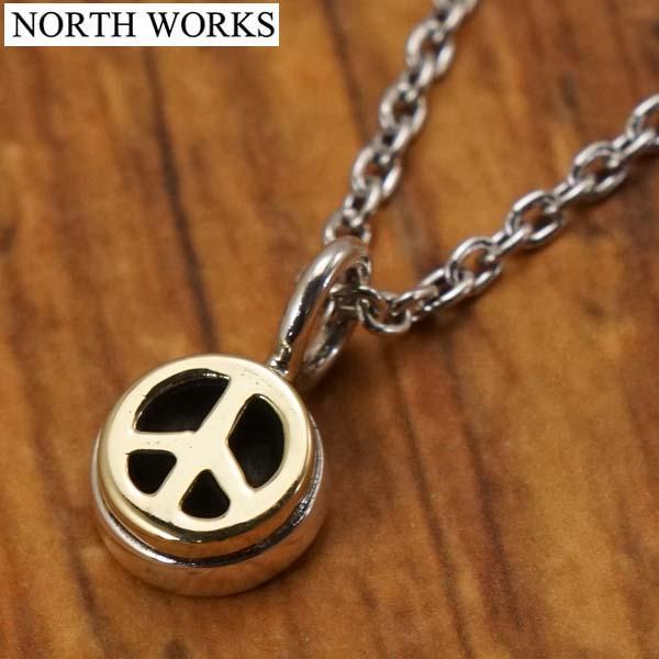 ノースワークス NORTH WORKS プチネックレス モルガンコイン ペンダント ピースマーク チ...