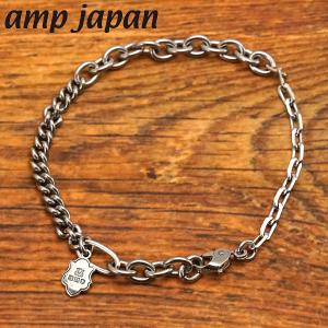 amp japan（アンプジャパン） ブレスレット Mixed Cable Chain BR