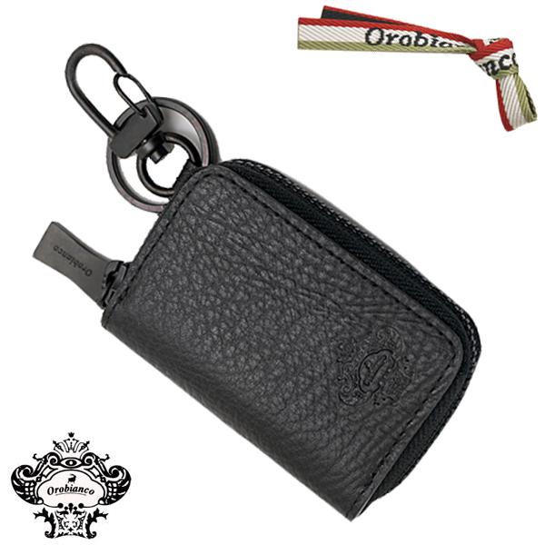 オロビアンコ OROBIANCO オールブラックシリーズ  スマートキーケース レザー 牛革製 OR...