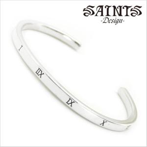 SAINTS Design セインツ デザイン NEW時空バングル Lサイズ シルバー925製 SSB8-41L｜bellmart